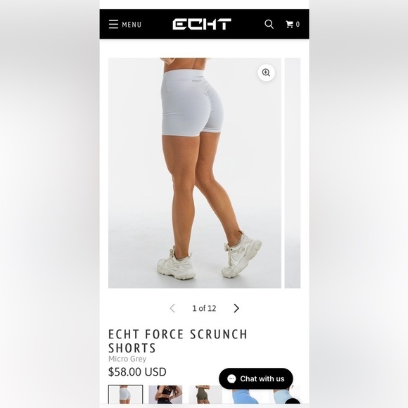 Dusty rose bike shorts spandex scrunch shorts size large ruched butt shorts - Picture 3 of 8